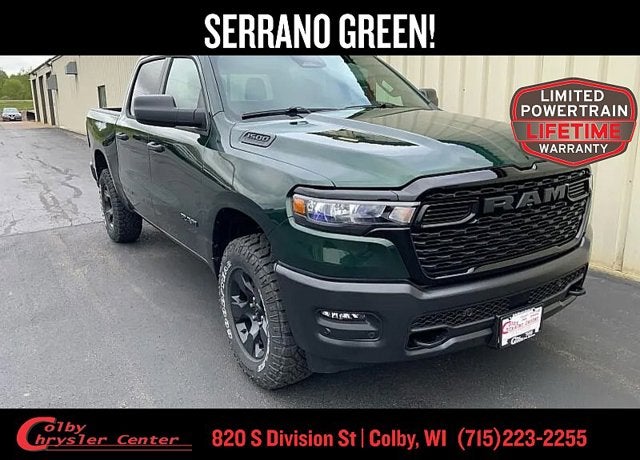 2026 RAM Ram 1500 RAM 1500 WARLOCK CREW CAB 4X4 5'7' BOX