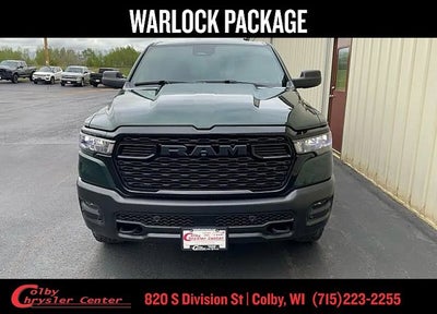 2026 RAM Ram 1500 RAM 1500 WARLOCK CREW CAB 4X4 5'7' BOX