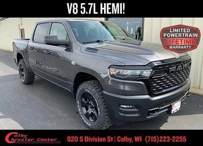 2026 RAM 1500 RAM 1500 WARLOCK CREW CAB 4X4 5'7' BOX