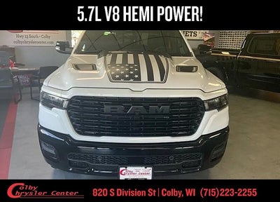 2026 RAM Ram 1500 RAM 1500 LARAMIE CREW CAB 4X4 5'7' BOX