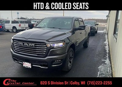 2026 RAM Ram 1500 RAM 1500 LARAMIE CREW CAB 4X4 5'7' BOX