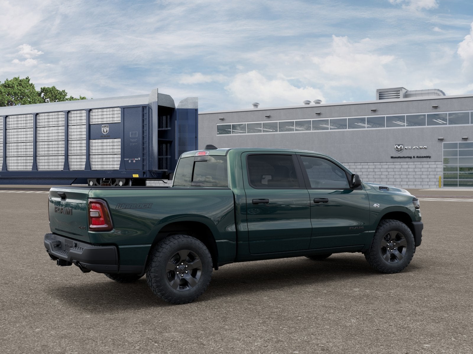 2026 RAM Ram 1500 RAM 1500 WARLOCK CREW CAB 4X4 5'7' BOX