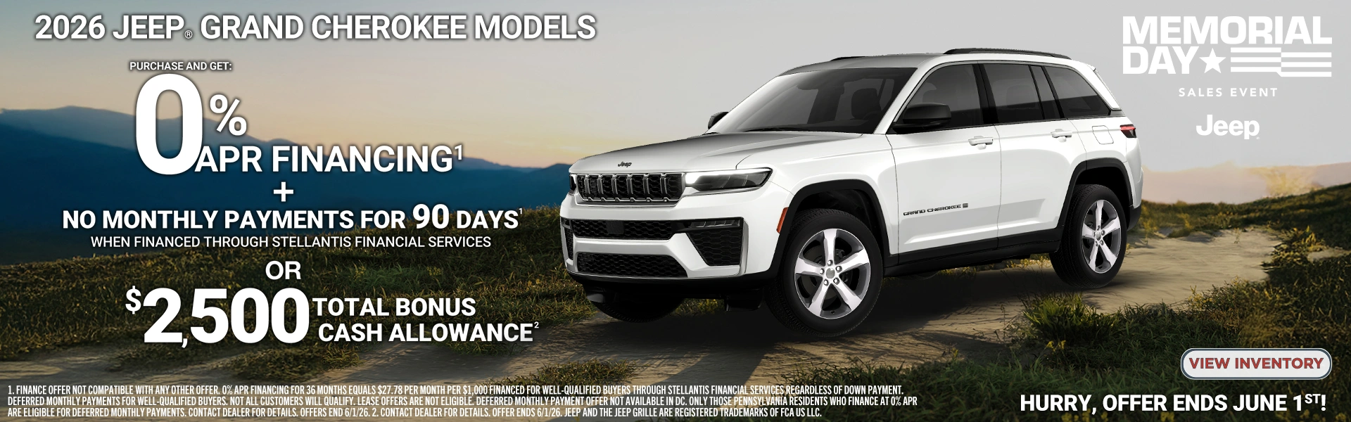 2026 Grand Cherokee at Colby Chrysler Center in Colby WI